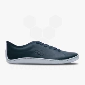 Vivobarefoot Addis Lifestyle Schuhe Herren Navy | CH314KW