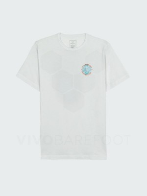 Vivobarefoot Finisterre T-shirts Damen Weiß | CH105LQ