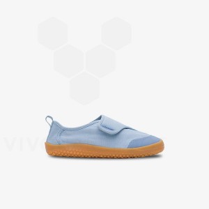 Vivobarefoot GAIA Schuhe Kinder Blau | CH052MM