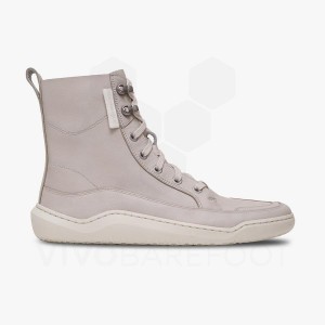 Vivobarefoot Gobi Boot Lifestyle Schuhe Damen Beige | CH157LQ