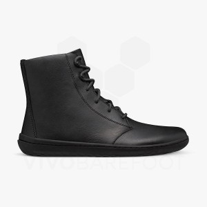 Vivobarefoot Gobi HI IV Lifestyle Schuhe Damen Schwarz | CH119XG