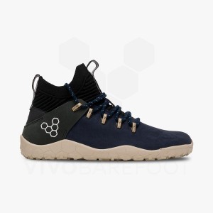 Vivobarefoot Magna FG Wanderschuhe Damen Blau | CH251VJ