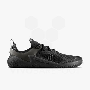 Vivobarefoot Motus Strength Straßenlaufschuhe Damen Schwarz | CH227TL