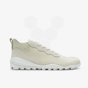 Vivobarefoot Novus Mid Wanderschuhe Herren Beige | CH401BA