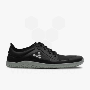 Vivobarefoot Primus Lite All Weather Straßenlaufschuhe Herren Schwarz | CH378YF