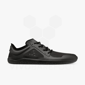 Vivobarefoot Primus Lite III Straßenlaufschuhe Herren Schwarz | CH395HT