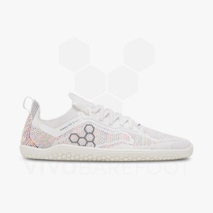 Vivobarefoot Primus Lite Knit Trainingsschuhe Damen Weiß | CH181NN