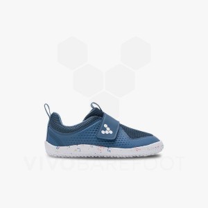 Vivobarefoot Primus Sport III Schuhe Kinder Indigo | CH079LQ