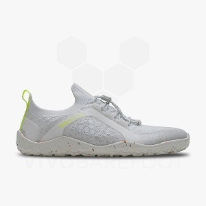 Vivobarefoot Primus Trail Knit FG Trainingsschuhe Damen Weiß | CH163FU