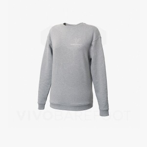 Vivobarefoot Rapanui Sport Sweatshirt Herren Grau | CH271BA