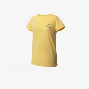 Vivobarefoot Rapanui Sport T-shirts Damen Gelb | CH093XG