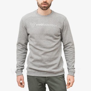 Vivobarefoot Rapanui Sweatshirt Damen Grau | CH091ZD