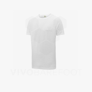 Vivobarefoot Rapanui T-shirts Herren Weiß | CH276WH