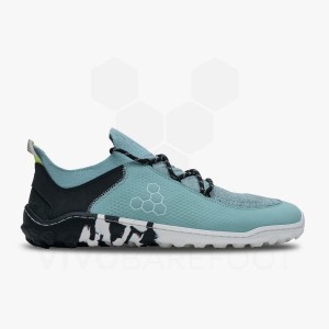 Vivobarefoot Tracker Decon Low FG2 Mens Wanderschuhe Damen Blau | CH233NN