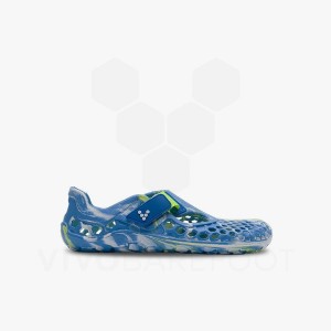 Vivobarefoot Ultra Bloom Sandalen Kinder Blau Helltürkis | CH004IR