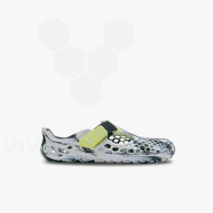 Vivobarefoot Ultra Bloom Schuhe Kinder Schwarz Weiß | CH049PV