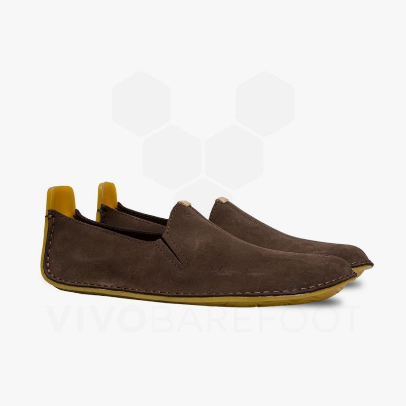 Vivobarefoot Ababa II Lifestyle Schuhe Herren Kaffee | CH302WH