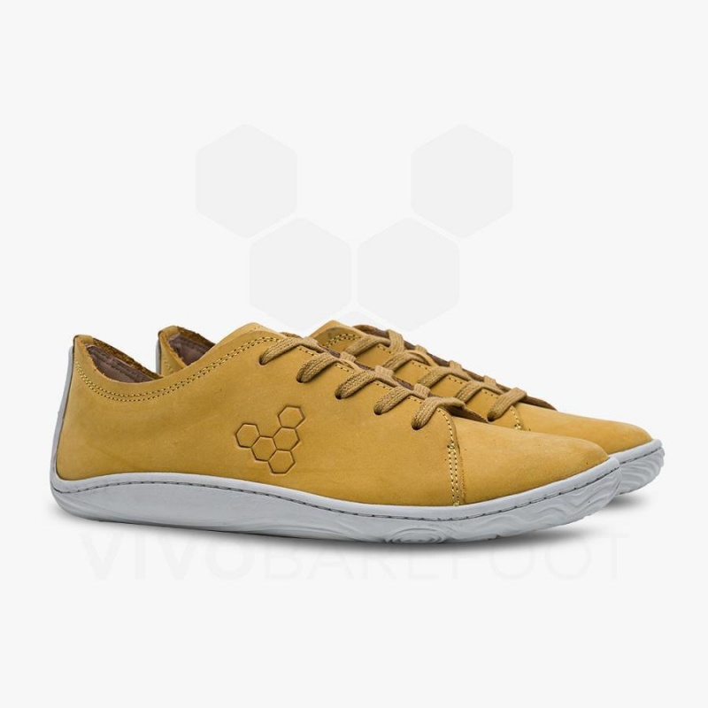 Vivobarefoot Addis Lifestyle Schuhe Damen Senfgelb | CH139DO