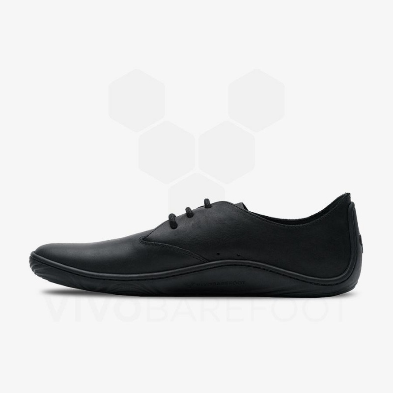 Vivobarefoot Addis Oxford Lifestyle Schuhe Herren Schwarz | CH297BA