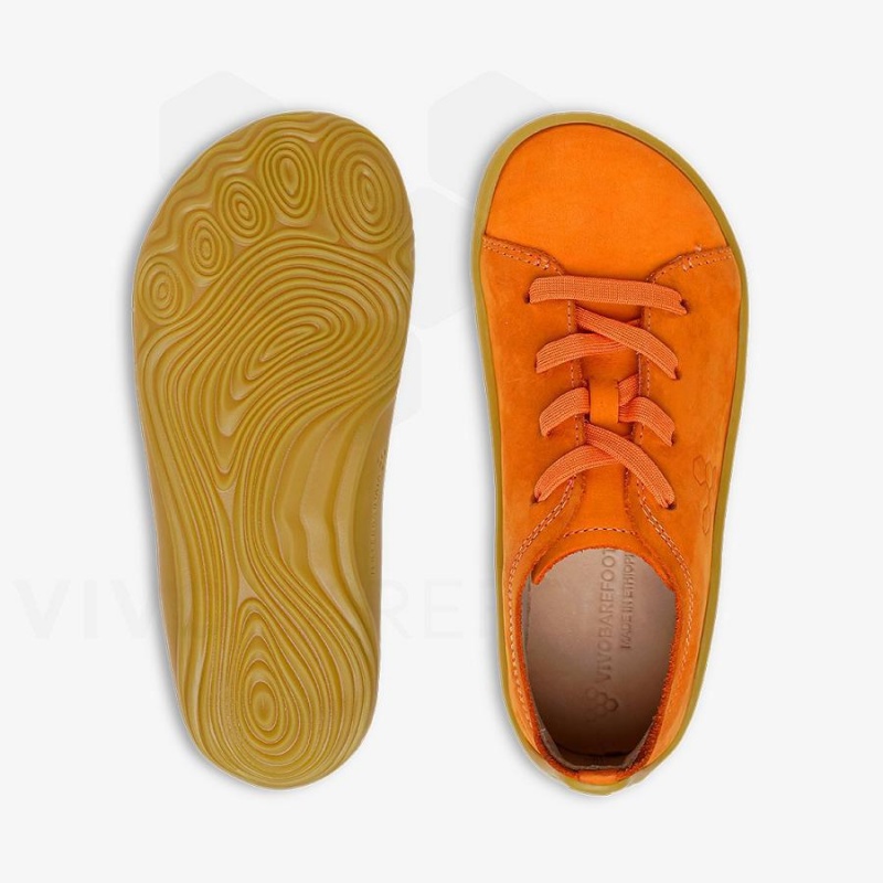 Vivobarefoot Addis Schuhe Kinder Orange | CH023PV