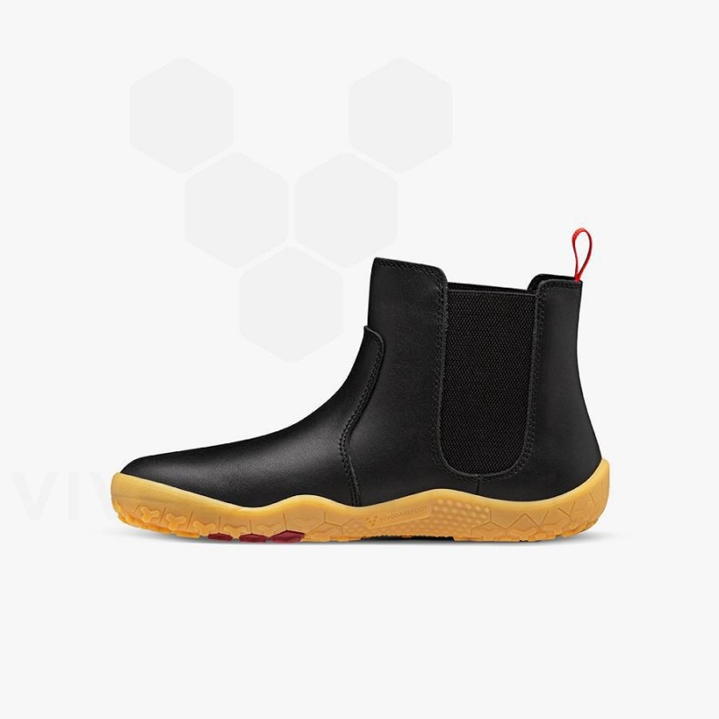 Vivobarefoot Fulham II Juniors Schuhe Kinder Schwarz | CH019TL