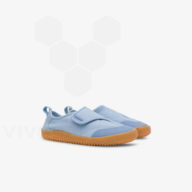 Vivobarefoot GAIA Schuhe Kinder Blau | CH052MM