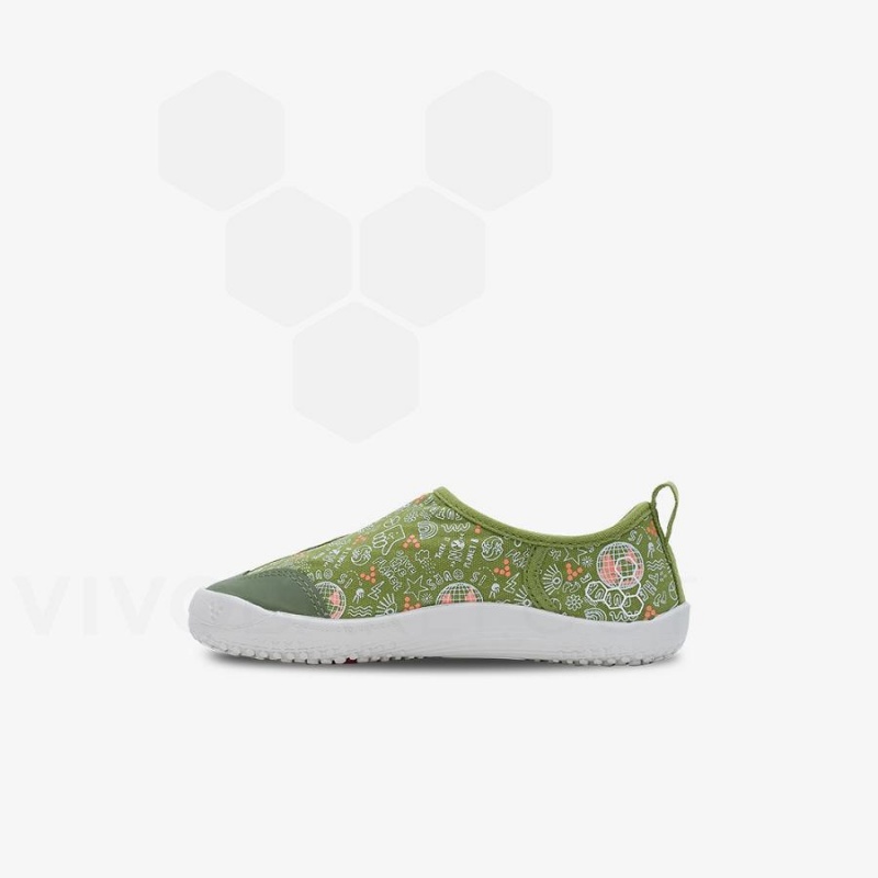 Vivobarefoot GAIA Schuhe Kinder Grün | CH053LQ