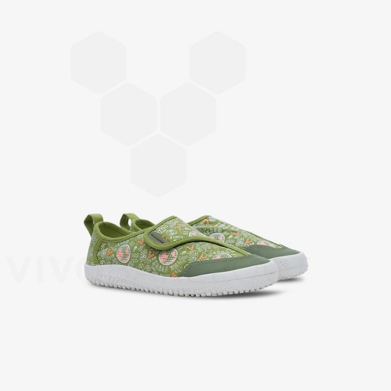 Vivobarefoot GAIA Schuhe Kinder Grün | CH053LQ