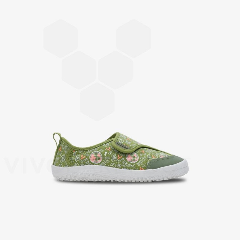 Vivobarefoot GAIA Schuhe Kinder Grün | CH053LQ