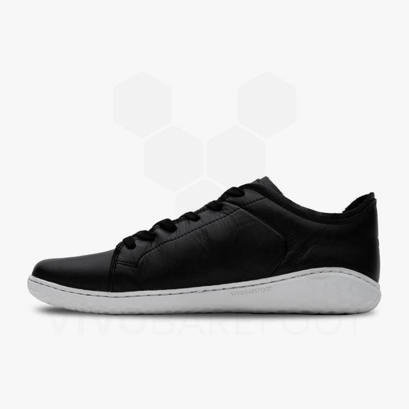 Vivobarefoot Geo Court III Lifestyle Schuhe Herren Schwarz | CH317HT