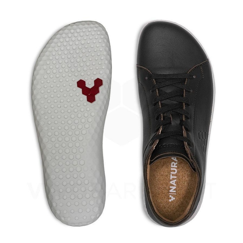 Vivobarefoot Geo Court III Lifestyle Schuhe Herren Schwarz | CH315JE