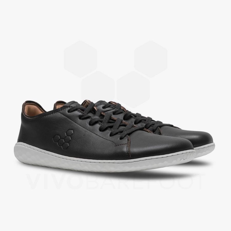 Vivobarefoot Geo Court III Lifestyle Schuhe Herren Schwarz | CH315JE