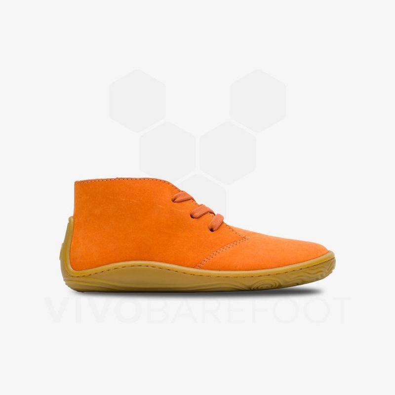 Vivobarefoot Gobi Addis Juniors Schuhe Kinder Orange | CH008EI