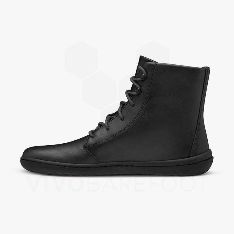 Vivobarefoot Gobi HI IV Lifestyle Schuhe Damen Schwarz | CH119XG