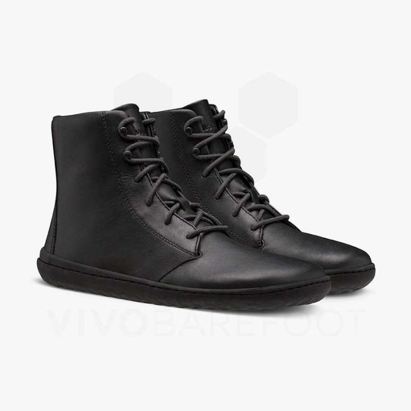 Vivobarefoot Gobi HI IV Lifestyle Schuhe Damen Schwarz | CH119XG