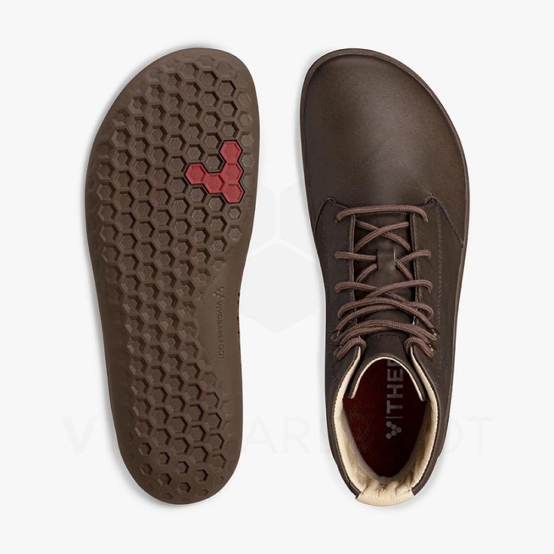 Vivobarefoot Gobi HI IV Lifestyle Schuhe Damen Kaffee | CH118YF