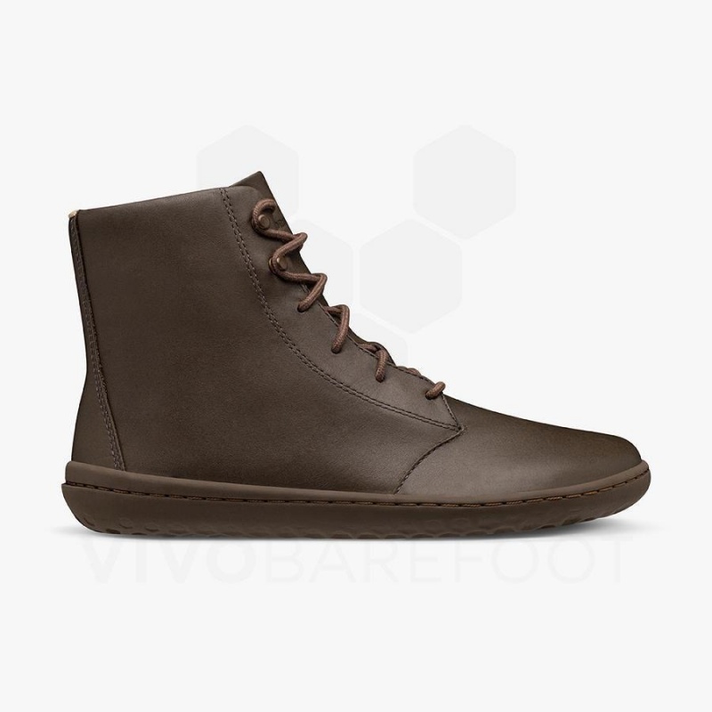 Vivobarefoot Gobi HI IV Lifestyle Schuhe Damen Kaffee | CH118YF