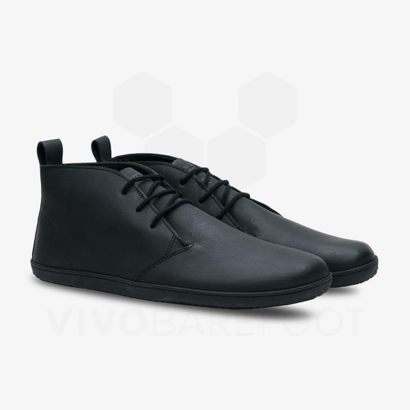 Vivobarefoot Gobi III Lifestyle Schuhe Herren Schwarz | CH318GY