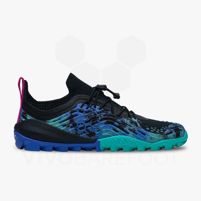 Vivobarefoot Hydra Esc Trailrunning Schuhe Damen Blau | CH191DO