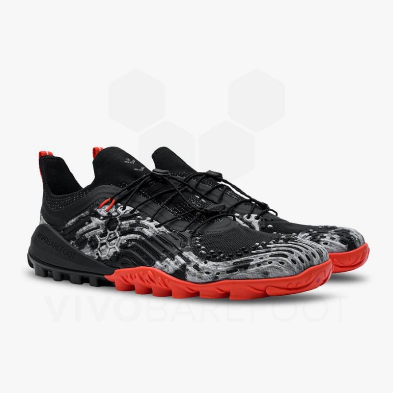 Vivobarefoot Hydra Esc Trailrunning Schuhe Herren Schwarz | CH360QC