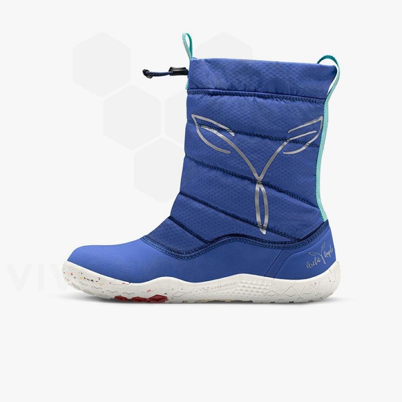 Vivobarefoot Lumi X Arctic Angels Juniors Schuhe Kinder Blau | CH016WH