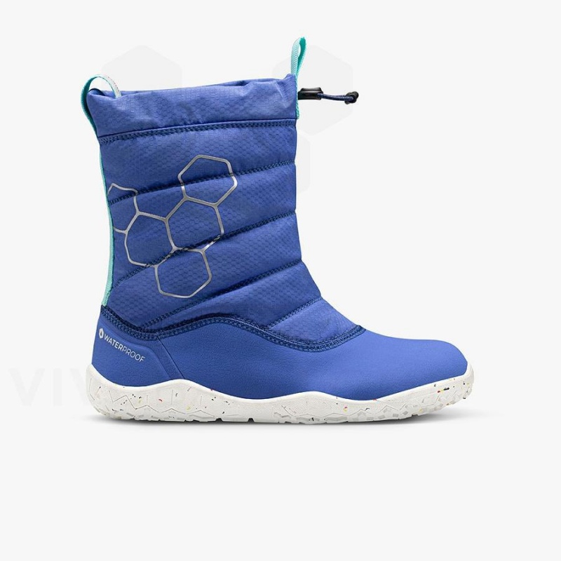 Vivobarefoot Lumi X Arctic Angels Juniors Schuhe Kinder Blau | CH016WH