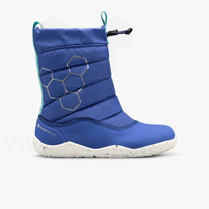 Vivobarefoot Lumi X Arctic Angels Schuhe Kinder Blau | CH017VJ