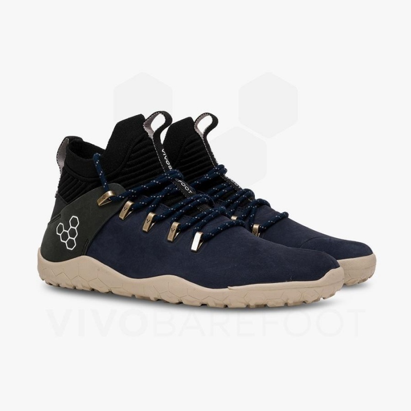 Vivobarefoot Magna FG Wanderschuhe Damen Blau | CH251VJ