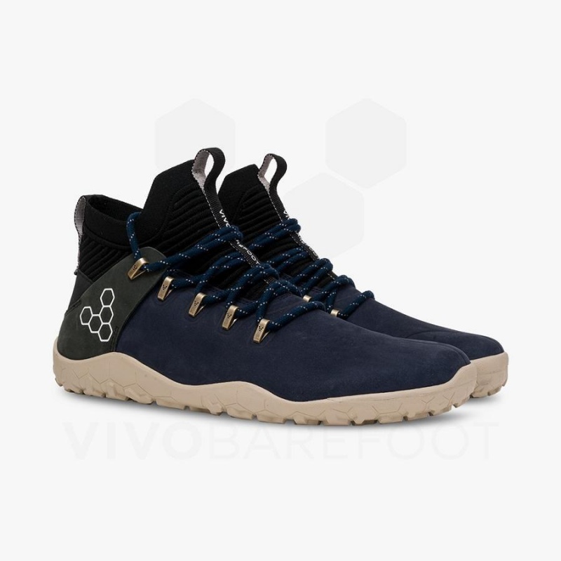 Vivobarefoot Magna FG Wanderschuhe Herren Blau | CH419JE