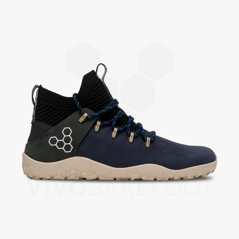 Vivobarefoot Magna FG Wanderschuhe Herren Blau | CH419JE