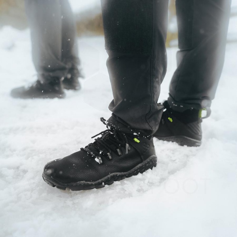 Vivobarefoot Magna Forest Esc Wanderschuhe Damen Schwarz Hellgrün | CH238IR