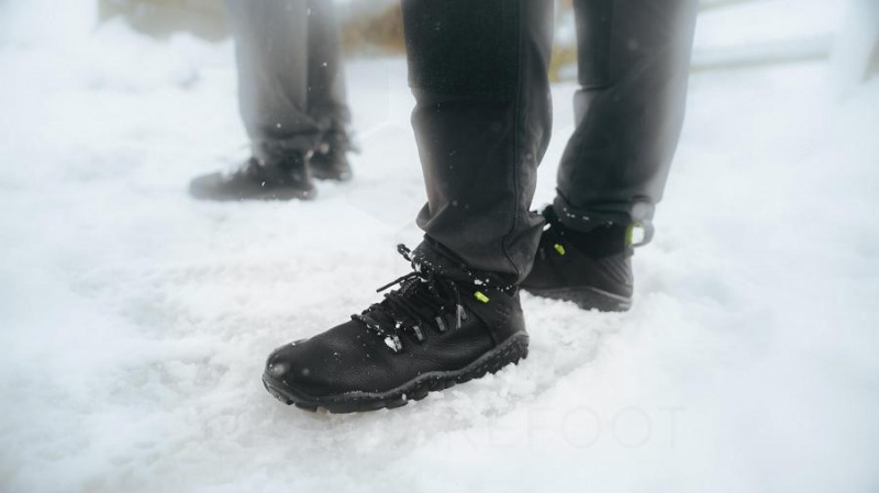 Vivobarefoot Magna Forest Esc Wanderschuhe Herren Schwarz Hellgrün | CH403ZD