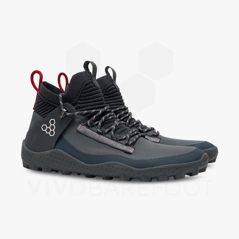 Vivobarefoot Magna Lite WR SG Trailrunning Schuhe Herren Grau | CH376AS