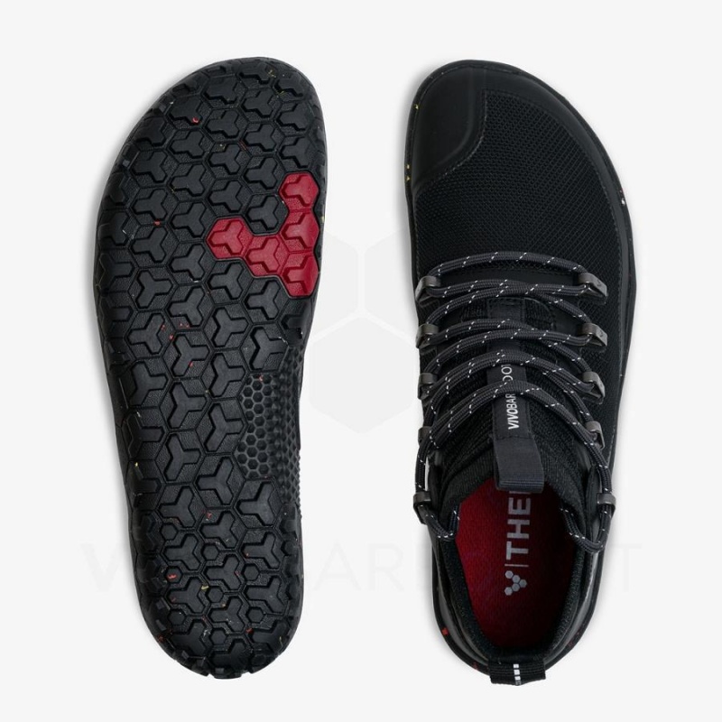 Vivobarefoot Magna Trail II FG Wanderschuhe Damen Schwarz | CH245BA